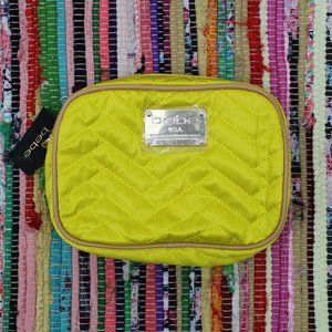 Bebe Yellow Sophia Camera/ Make-Up Bag